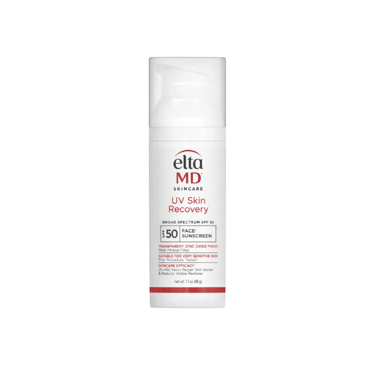 UV Skin Recovery Broad Spectrum SPF 50 Face Sunscreen